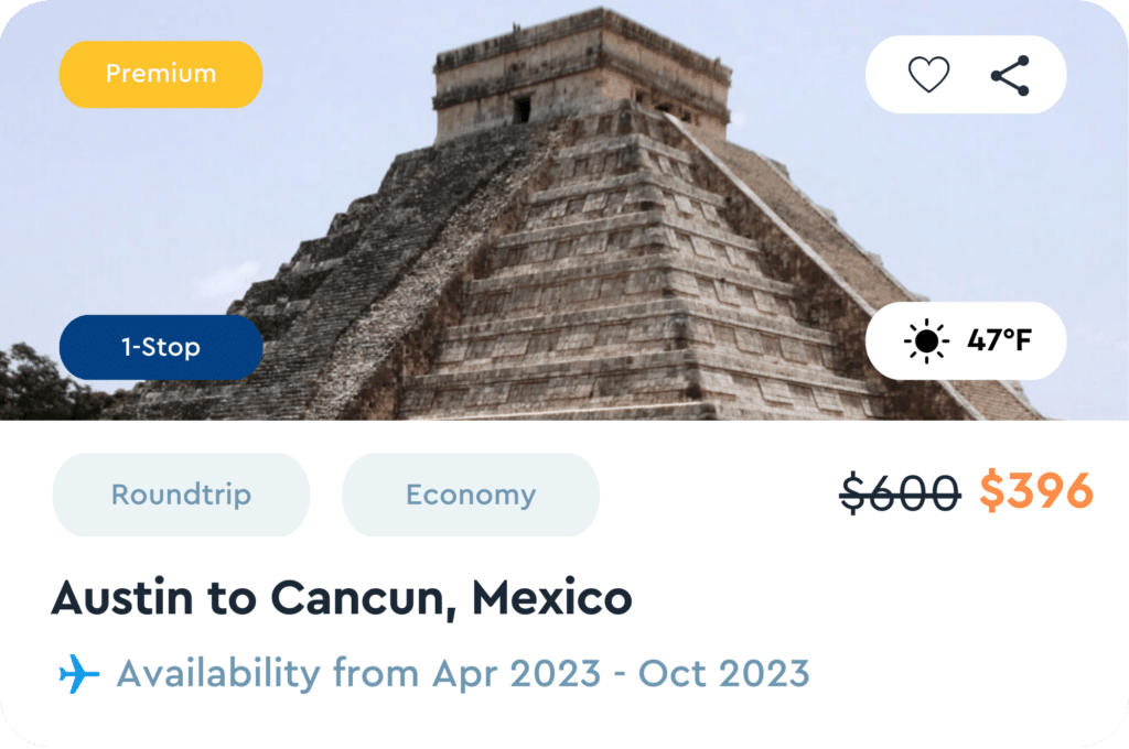 Austin to Cancun - OneAir - Cheap Flight Deals