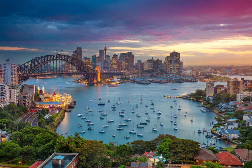 Cheap Flights to Australia - Harbour Bridge
