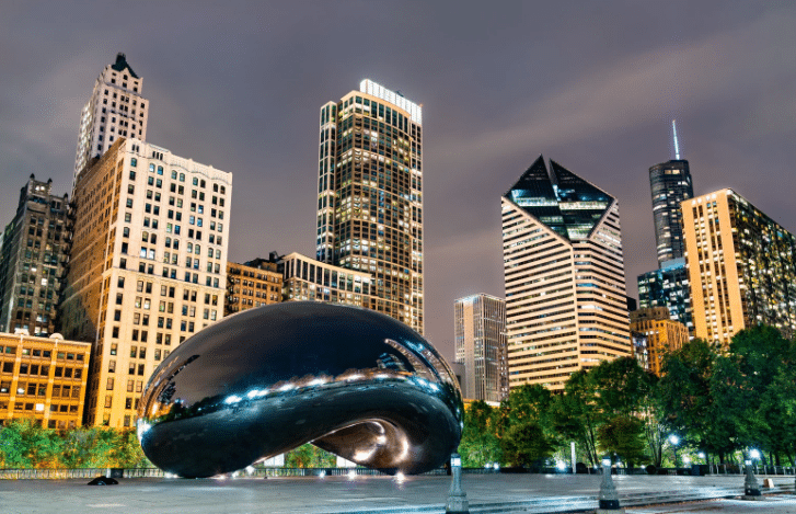 Best Places to Travel with Friends in the US - Chicago