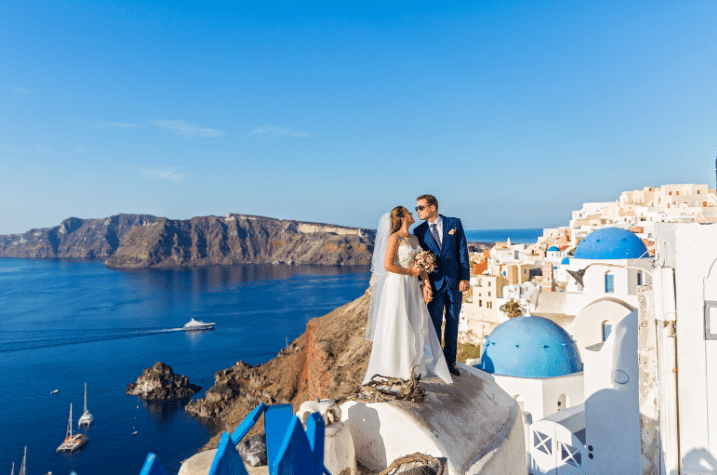 Best Places to Travel for Valentine's Day - Santorini